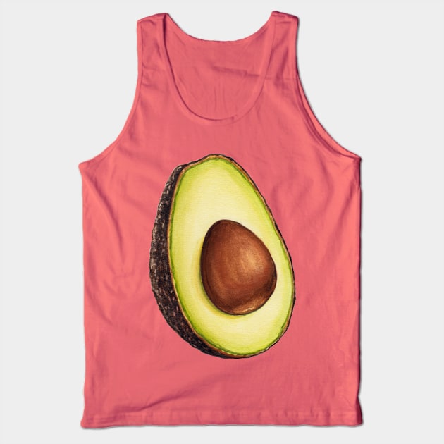 Avocado Tank Top by KellyGilleran